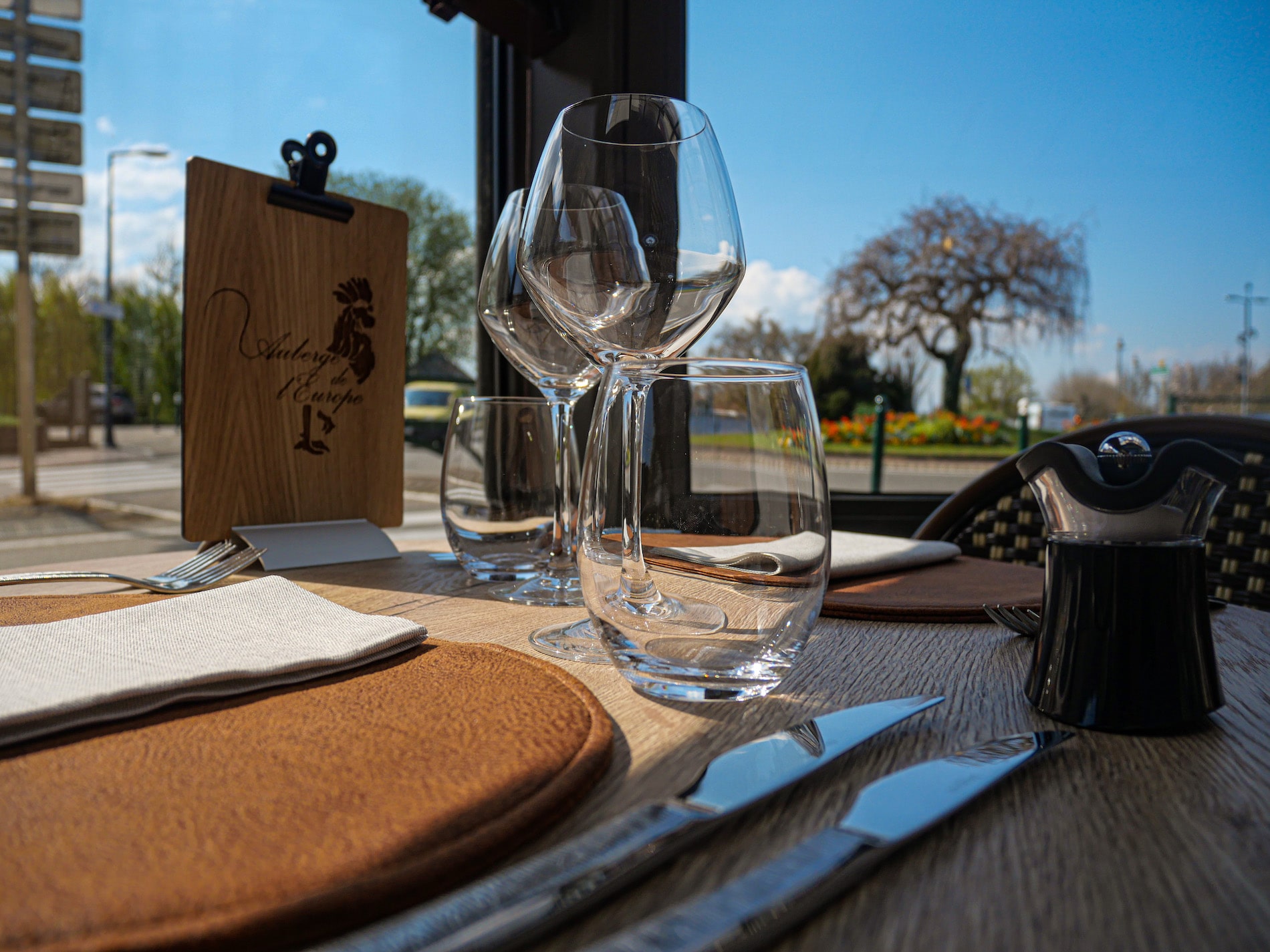 terrasse Auberge de l'Europe